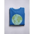 thumbnail image 3 of Light Bulb With World Map  Sweatshirt Men -Image by Shutterstock, Male Medium, 3 of 4