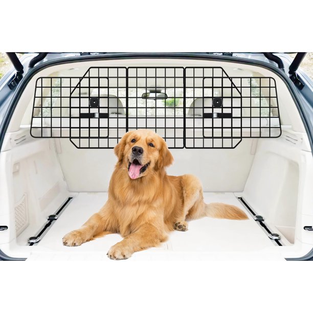 FEED GARDEN Adjustable Dog Car Barrier for SUVs,Cars,Vehicles, Trucks