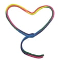 thumbnail image 4 of 3 Meter Gymnastics Rope Rainbow Rhythmic Gymnastics Rope Sports Training Competition Rope DIY Braid Rope Outdoor  Rope For Kids Adults, 4 of 8