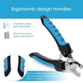 thumbnail image 6 of Professional Stainless Steel Dog Cat Nail Clippers and Trimmer - Pet Nail Scissors - Claw Trimmer with Safety Guard to Avoid Overcutting,Razor Sharp Blades for Large Small Medium Breeds, 6 of 8
