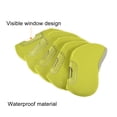 thumbnail image 4 of Unique Bargains Protection Sleeve Visible Window Golf Club Iron Head Covers Yellow 10 Pack, 4 of 5