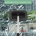thumbnail image 3 of Car Window Cleaner Brush,Windshield Glass Cleaning Tool Extendable Aluminum Handle with 8Pcs Microfiber Covers, 3 of 5