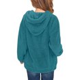 thumbnail image 7 of Staki Toddler Sweatshirt Girl Cute Hoodies for Teen Girls Trendy Preppy Hooded Sweatshirts Oversized Long Sleeve Shirts Gradient Clothes for Girls (Army Green,5-6 Years), 7 of 7