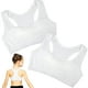 thumbnail image 4 of Minnieouse 2 pack/lote sujetadores de verano para niñas sujetadores de entrenamiento elásticos cómodos y transpirables ropa interior Ropa interior Blanco 2 piezas, 4 of 6