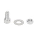 thumbnail image 3 of Mini Motorcycle LED Strobe Light High Low Beam 10-60V 20W Waterproof IP65 Universal, 3 of 3