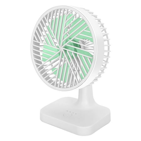 

USB Desk Fan Better Cooling for Desktop Office Table 3 Speeds Green