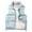 Light Blue, variant on Puffer Vest Women Sleeveless Zip Up Outerwear Stand Collar Quilted Vest Winter Jackets (Light Blue XL)