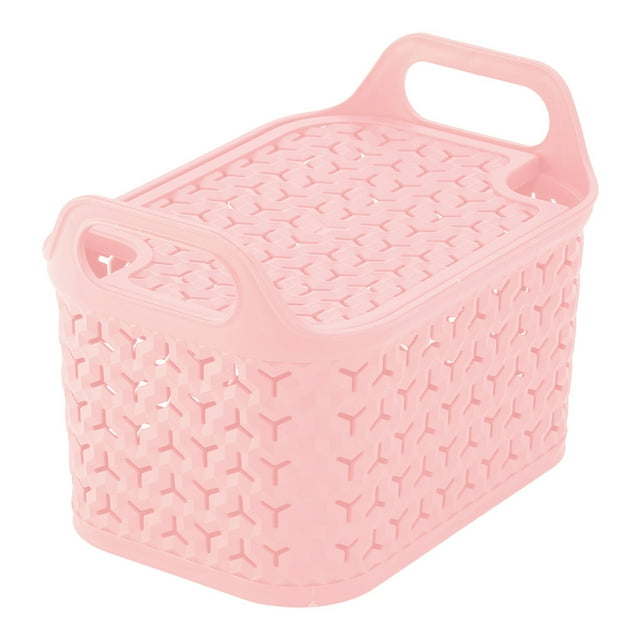 Canasta Rosa Polycar 5L c/tapa