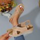 thumbnail image 4 of WILLBEST Sandalias De Plástico Para Mujer, Cómodas Sandalias Casuales Para Caminar En La Playa, Con Tacón De Cuña Y Punta Abierta, Calzado De Moda De Verano Con Diseño De Masaje, 4 of 8