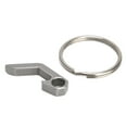 thumbnail image 1 of Mini Keyring Bottle Opener, Wear Resistance Durable Beer Bottle Opener Oxidation Resistance Metal Multifunction Corrosion Resistance  For Outdoor, 1 of 8