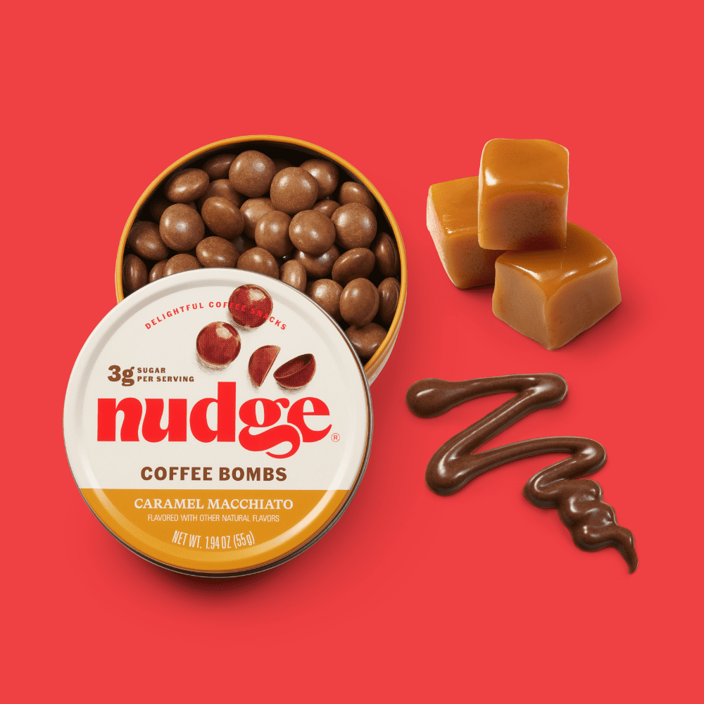 Nudge Caramel Macchiato Coffee Bombs 1.94oz