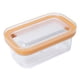 thumbnail image 1 of Plato Cortador Mantequilla Con Caja Recipiente Plástico Tapa (280 G) Naranja, 1 of 9