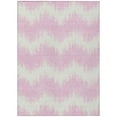 thumbnail image 2 of Addison Rugs Chantille Indoor/Outdoor Transitional Chevron Pink Washable Rectangle Rug, 9' x 12', 2 of 6