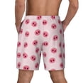 thumbnail image 4 of Haiem Cute Pig Nose Mens Swim Trunks with Compression Liner 2 in 1 Swimming Shorts Stretch Swimwear Quick Dry,Board Shorts-Medium, 4 of 9