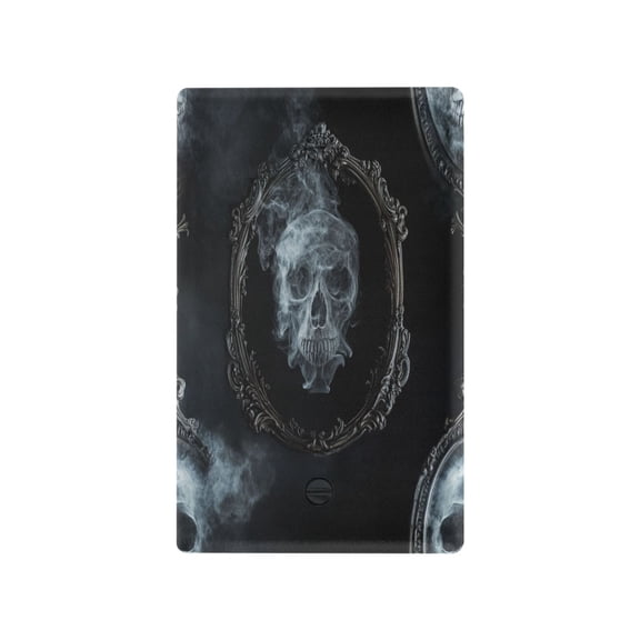 A Skull Light Switch Cover Switch Plate Outlet Cover Plug Cover for Electrical Outlet