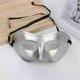 thumbnail image 4 of Woman Men Masquerade Mask Prom Retro Pattern Solid Color Masks Mardi Gras Costume Party Easter Wedding Birthday Halloween, 4 of 5