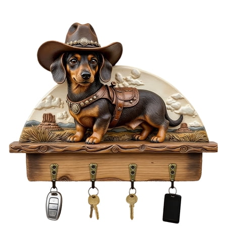 Sturdy Waterproof Wooden Key Rack Cottage Designs for Easy Installation on Wall and Key Management