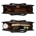 thumbnail image 6 of Wrangler Leopard Tote bag with Cup Holder Laptop Tote 15.6 Inch Work Bag, Plain Black, 6 of 7
