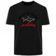 thumbnail image 3 of Camiseta cómoda y transpirable de algodón 100 % para hombre, estilo callejero de Shark Harajuku, ropa informal de moda para hombre, 3 of 5