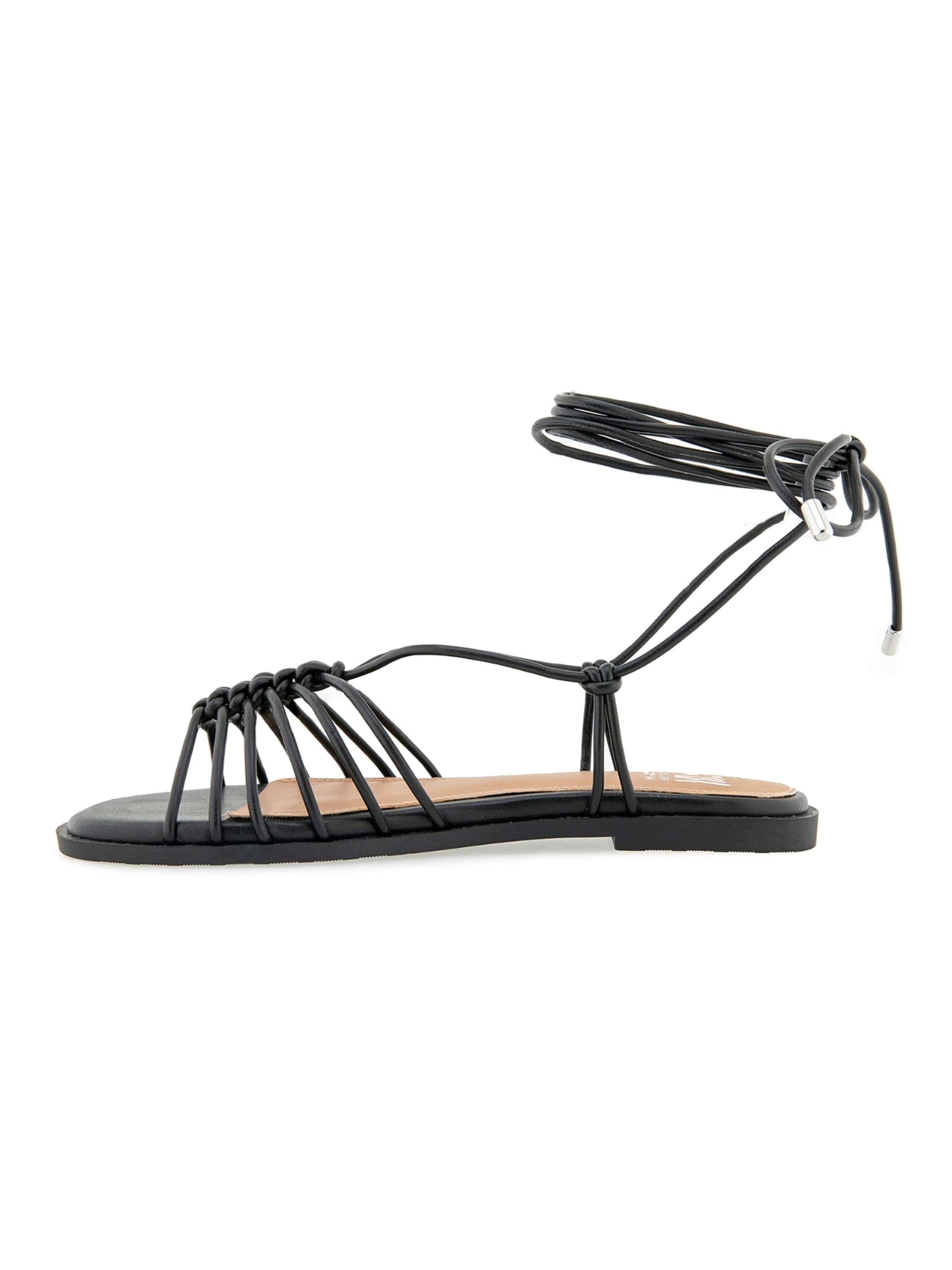 RM Rebecca Minkoff Women's Caroline Ankle Wrap Strappy Sandal