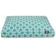 thumbnail image 2 of Majestic Pet | Links Rectangle Pet Bed For Dogs, Removable Cover, Teal, Medium, 2 of 6