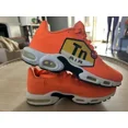thumbnail image 2 of Ni - ke Ni - ke Air Max Plus Big Logo Men’s Size 9 Total Orange White AJ7181-800, 2 of 5
