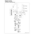 thumbnail image 3 of Kingston Brass FB8498CKL Kaiser Double-Handle 4" Centerset High-Arc Bar Faucet, Brushed Nickel, 3 of 4