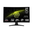thumbnail image 1 of MSI 27 Pouces 1920 x 1080 (FHD) 280Hz 0.5ms (GTG) Incurvé 1500R Rapide VA Moniteur de Jeu Inclinable Réglable (MAG 274CXF), 1 of 5