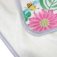 thumbnail image 5 of SKYSONIC Baby Kids Cozy Warm Throw Thermal Soft Bed Blanket 50x60 in Bright Floral Butterfly Flowers Flannel Fleece Blanket, 5 of 6