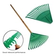 thumbnail image 2 of Grofry Garden Thatch Rake 16-Teeth Wide Coverage Rake Head Easy to Install Grass Rake Head for Lawns Fallen Leaves Dead Grass, 2 of 7