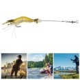thumbnail image 4 of Camarones De Cebo Duro, Señuelos De Pescado, Material Ecológico, El Mejor Regalo Para Padre, Hijo, Marido, Prometido Y Novio. ANGGREK Hard Bait Shrimp, 4 of 8