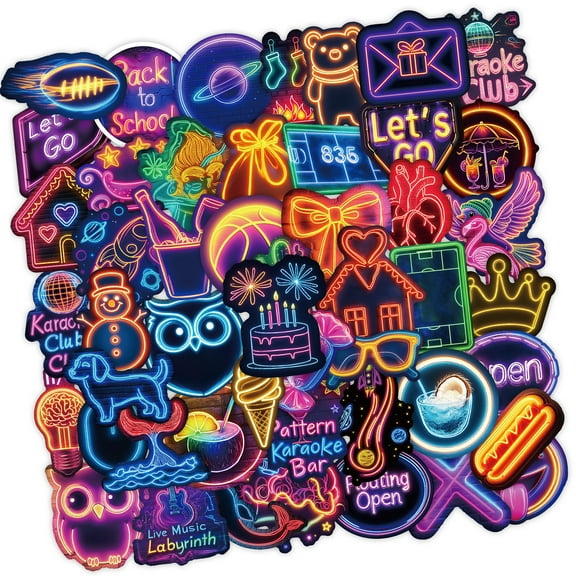 50 Sheets Graffiti Sticker Scrapbooking Sticker Luggage Sticker Funny Sticker for Phone Laptop Notebook