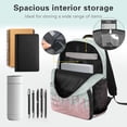 thumbnail image 3 of Jeiento 17 Inch 4 Piece Backpack And Lunch Box Set for Kids Capybara Ice Cream Backpack with Padded Straps, for Boys Girls Elementary Primary School Back to School, 3 of 7