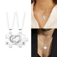 thumbnail image 2 of Valentines Day Gifts for Her Necklaces Pendants for Women Womens Personalized Couple Matching Friendship Jewelry Suitable Valentine's Day NeckGifts Clearance Birthday Gifts for Women, 2 of 6