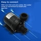 thumbnail image 5 of Riwesomey Motor sin escobillas de 12V CC, bomba de circulación de agua caliente fría de alto flujo, calentador de piscina, bomba sumergible Jardín y Patio, 5 of 6