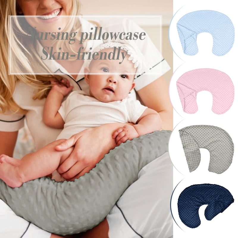 LNKOO Nursing Pillow Cover Plush Breastfeeding Pillow Slipcover Girl