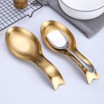 thumbnail image 3 of Stainless Steel Spoon Rests for Kitchen Counter - Set of 2, Heavy Duty and Dishwasher Safe, 3 of 5