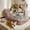 Brown, variant on LEHZROAJ Human Dog Bed-Lazy Sofa Chair, 5-Position Adjustable Bean Bag with Massage Pillow, Multi-Functional Floor Sofa Bed for Adults & Pets,Couch for Living Room
