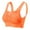 690#Orange, variant on beishanbush Clothing 2025 Bra Under $5 Women's Seamless Lace Bra Top with Front Lace Cover Sports Bra
