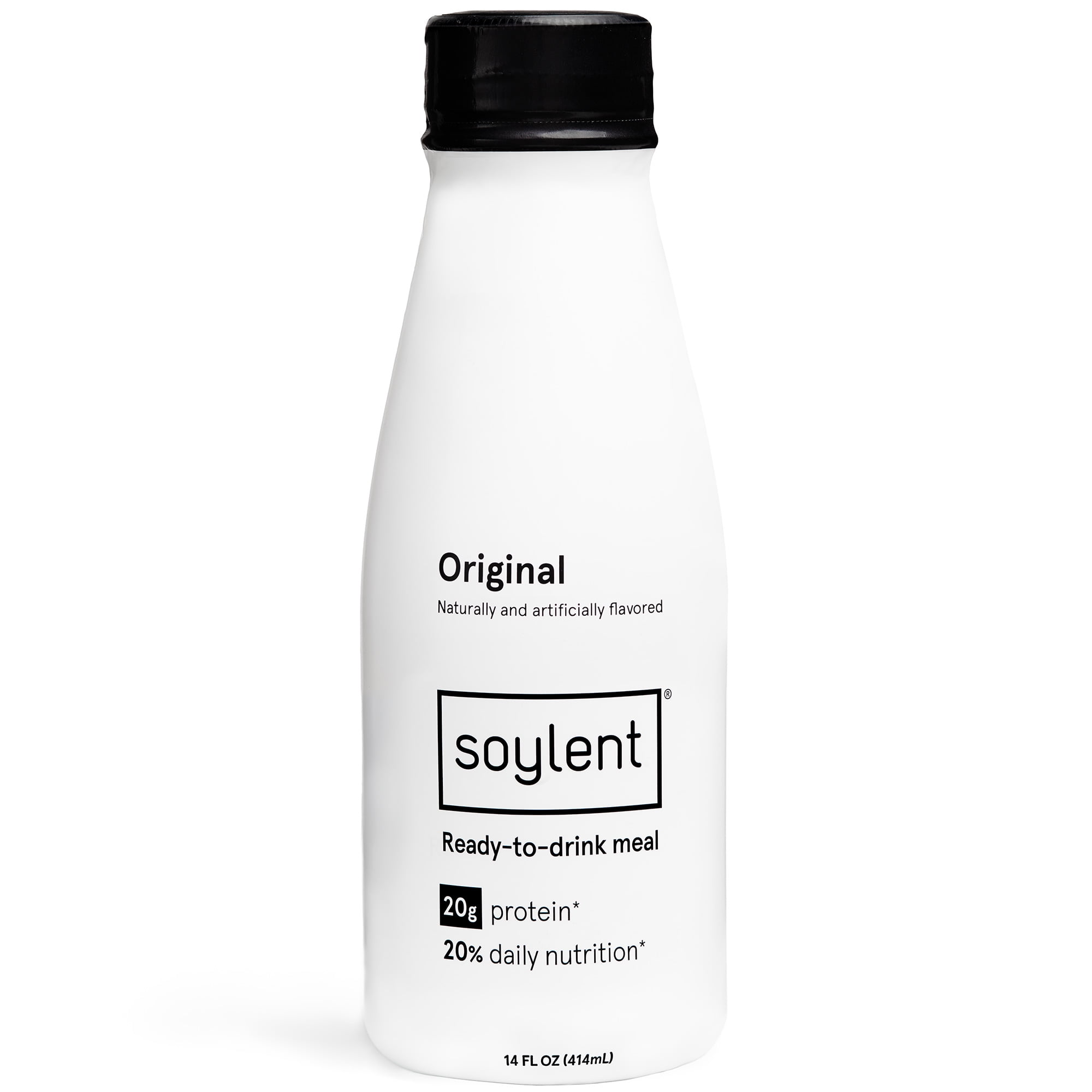 Soylent Original Plant Protein Meal Replacement Shake, 14 fl oz, 12