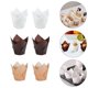 thumbnail image 4 of 1 Set 300Pcs Tulip Shape Cake Packing Cups Oil-proof Dessert Cake Liners, 4 of 4