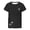 Black, variant on lnmuld Girls Graphic Short Sleeve Comfortable Casual Tee - Daily Wear Color:Blue,Size:4-5 Years