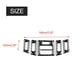 thumbnail image 5 of Embellecedor de fibra de carbono para el panel de salida del aire acondicionado interior del coche, compatible con BMW E90/92/93 (A), 5 of 11