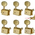 thumbnail image 4 of Clavijas de afinación de guitarra CUTICAT Sintonizadores de bloqueo color oro, 4 of 8