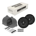 thumbnail image 1 of Hogtunes 462F-RM - Altavoces frontales de 6.5 pulgadas con parrillas (2 unidades), se adapta a motoc, 1 of 9