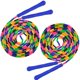thumbnail image 1 of Cuerda para saltar de 28 pies de largo (paquete de 2), cuerda para saltar doble holandesa, cuerda para saltar con cuentas suaves para niños y adultos, cuerda para saltar Segmen, 1 of 5