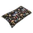thumbnail image 3 of Kll Mushrooms And Autumn Leaves Pillow Covers Envelope Closure,Super Soft And Cozy Fuzzy Fleece Pillow Case Cover 20"X30", 3 of 9