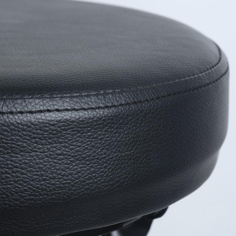 Guitar Stool with Foldable Stand Padded Cushion Built-in Guitar Stand Retractable Hook Foot Rest Bar Non-Slip Feet for Acoustic Electric Bass Guitar