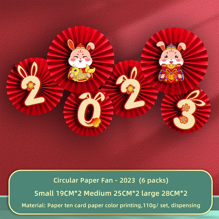 DIY DECORATIONS LUNAR CHINESE NEW YEAR 2023/CHINESE NEW YEAR