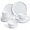 White, variant on Fall Dishes Dinnerware Sets 12-piece Modern Plates And Set